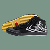 男女生小红书街头运动鞋 帆布款 黑色外销系列 FEIYUE飞跃龙年大吉