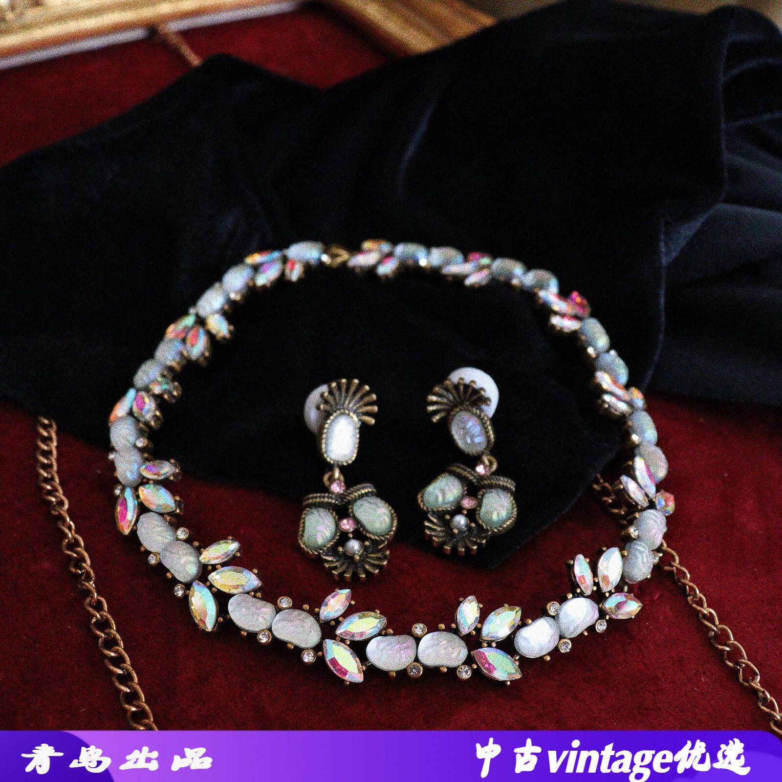 罕见美国Trifari熔岩琉璃胸针手