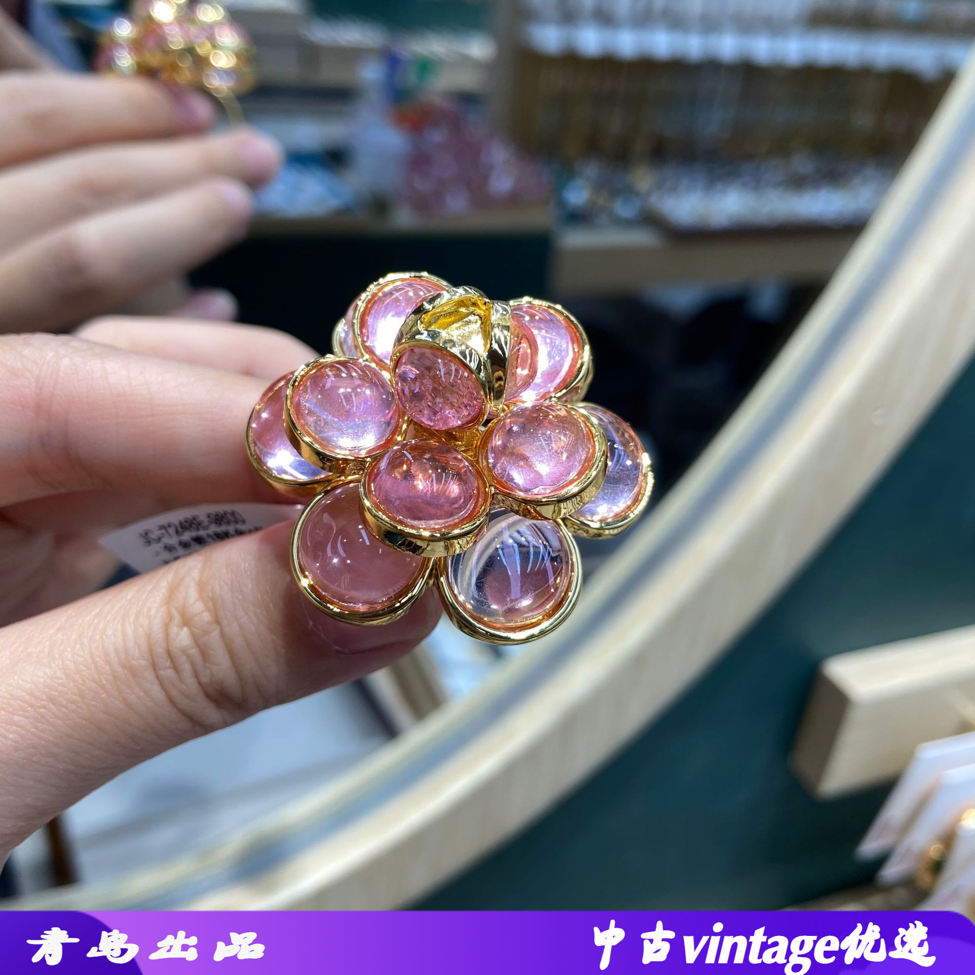 铜vintage中古宫廷戒指/指环