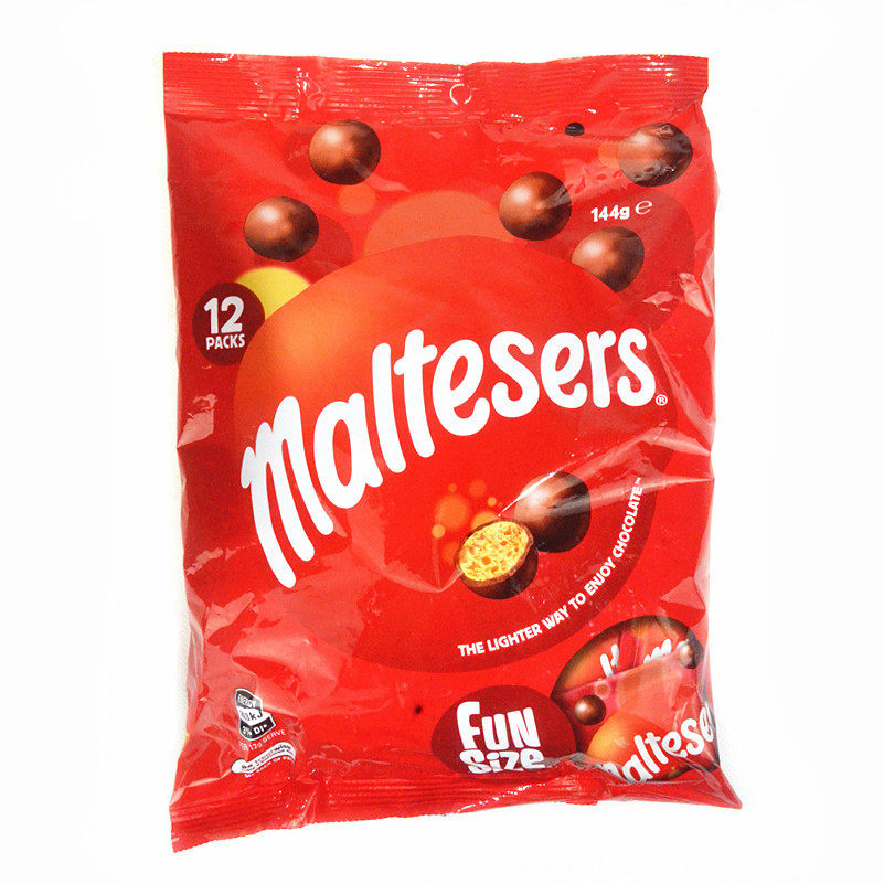 山姆爷澳洲进口巧克力 Maltesers麦提莎麦丽素巧克力独立小包12袋