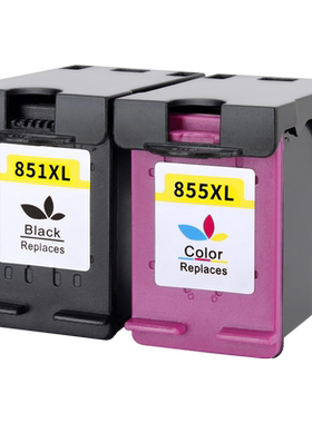 适用惠普HP851XL 855XL墨盒Officejet 100 150 H470b 4168 5168 6208 6318 C4188 D5168适用黑色彩色原装墨盒
