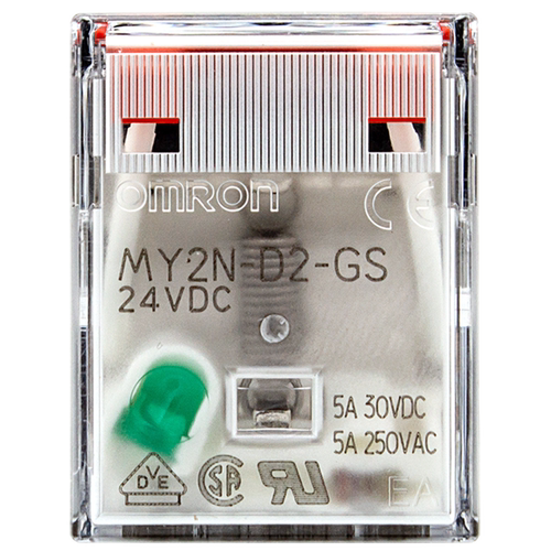 正品欧姆龙OMRON继电器MY2N-D2-GS—MY2NJ-ZY2N-J-HH52P-FL 24VDC