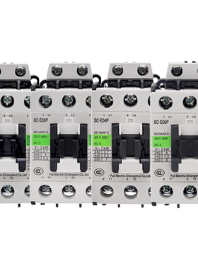 正品富士接触器SC-E02P-E03P-E04P-E05P/G AC DC 24 48-110V 220V