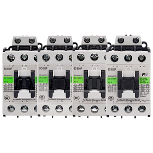 正品富士接触器SC-E02P-E03P-E04P-E05P/G AC DC 24 48-110V 220V