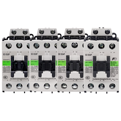 正品富士接触器SC-E02P-E03P-E04P-E05P/G AC DC 24 48-110V 220V