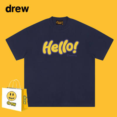 DREWESSFODGR美式潮牌字母短袖