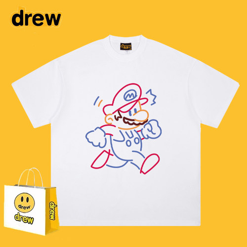DREWESSFODGR马里奥卡通短袖