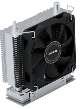 利民COGAGE SSD H1 PRO M.2支持PCI-E 5.0固态单塔散热器60mm风扇