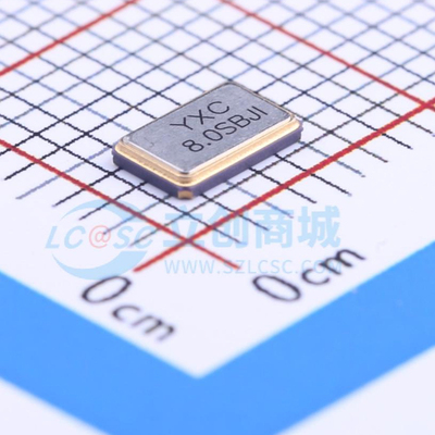 X50328MSB4SI 8MHz ±10ppm 20pF SMD5032-4P贴片晶振无源晶体