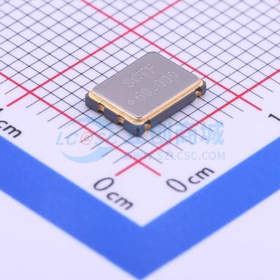晶振 S7D60.000000B20F30T 60MHz ±20ppm 3.3V CMOS SMD7050-4P