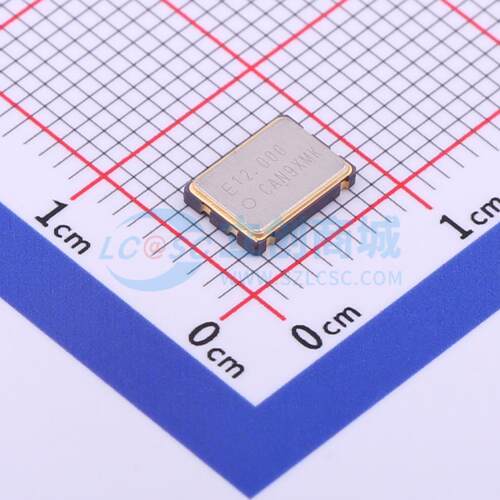 有源晶振 X1G0044810006 SMD7050-4P 12MHz CMOS 1.62V~3.63V贴片