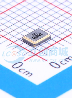 无源晶振 X322548MSB4SI 48MHz ±10ppm 20pF SMD3225-4P贴片晶振