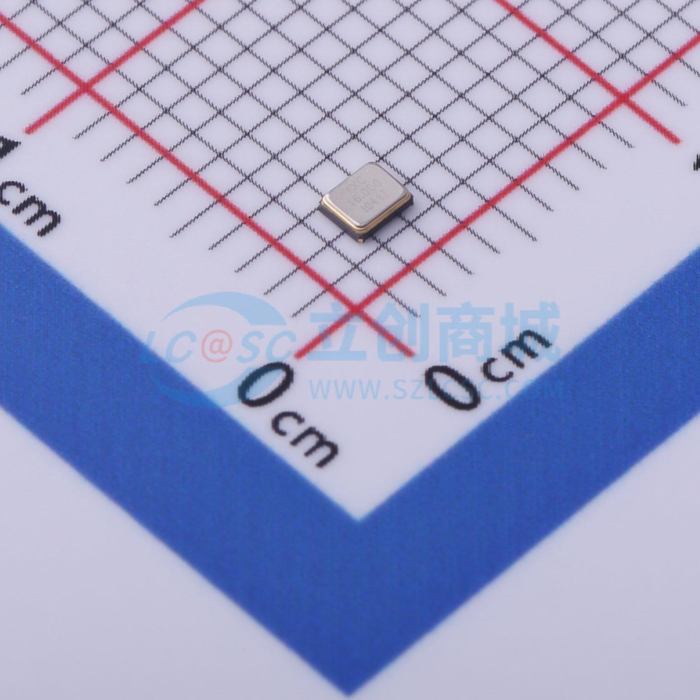 无源晶振 X201616MKB4SI 16MHz ±10ppm 8pF SMD2016-4P 贴片晶振