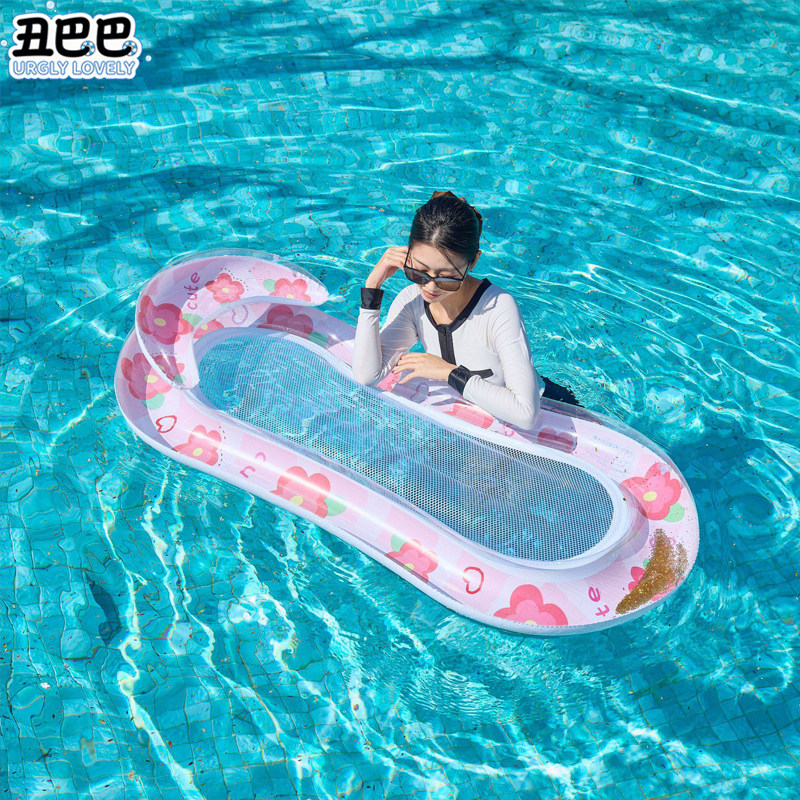 丑巴巴游泳圈浮床成人水上浮排