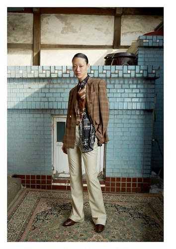 早秋新款经典格纹长袖YCH21西装