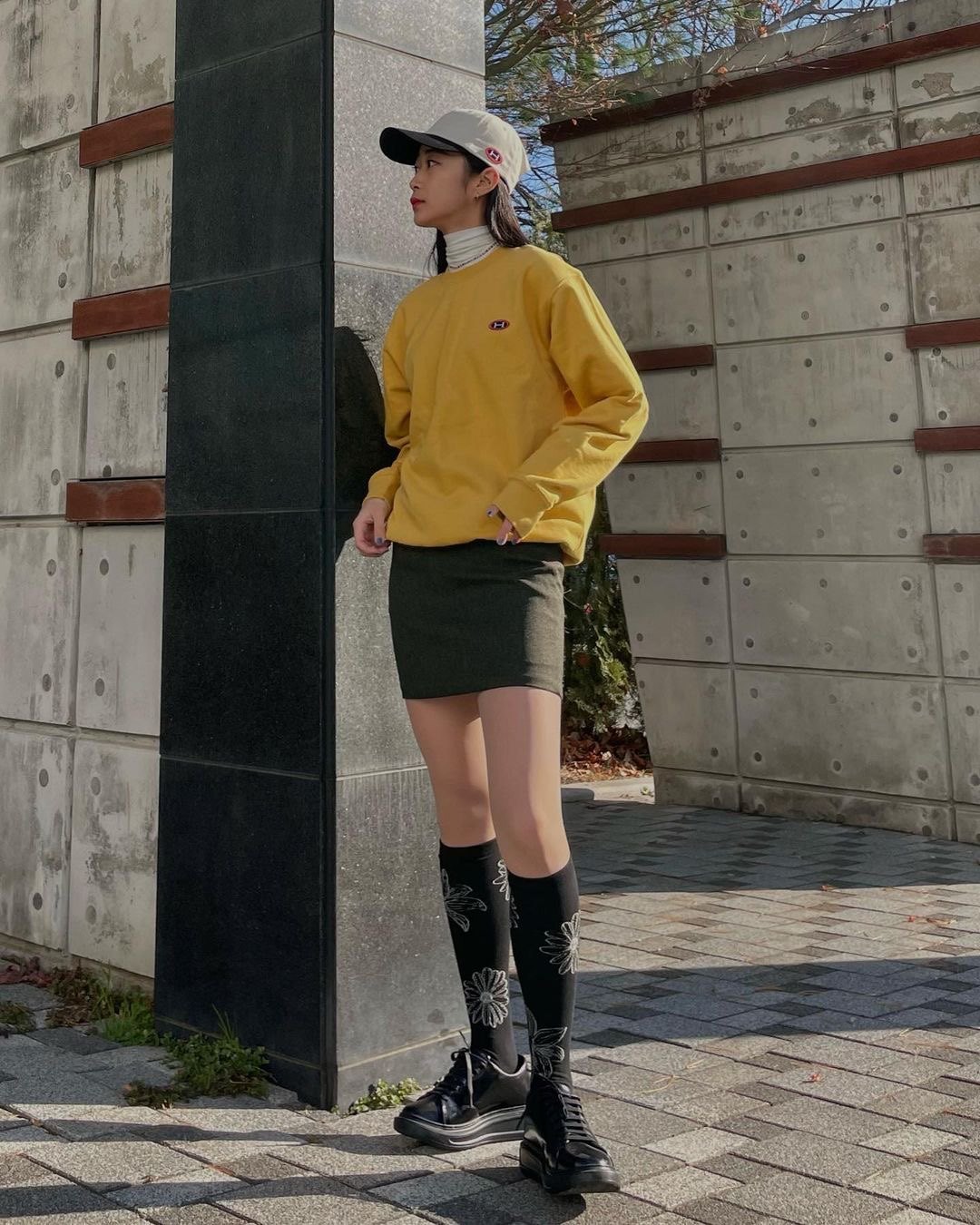 李帝勋同款现货 HAROKIN xMISCHIEF联名 22春夏新款休闲简约卫衣