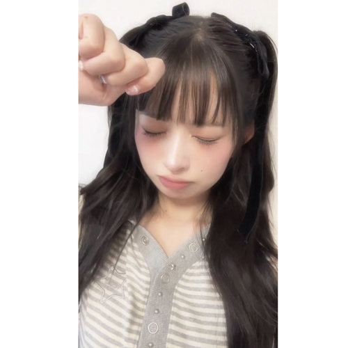 直井怜同款ILLIGO 25夏季修身条纹T恤连帽显瘦长袖打底韩国代购