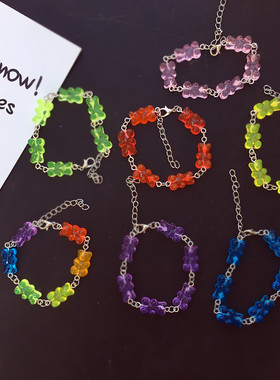 韩国ins月神少女食玩趣味手链