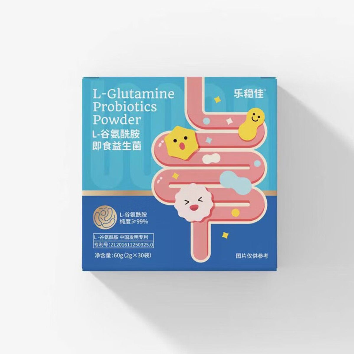 乐稳佳L-谷氨酰胺即食益生菌 短双歧杆菌M-16V 长双歧杆菌BB536,保健食品/膳食营养补充食品,益生菌,淘宝优惠券,粉丝福利购,淘宝优惠卷