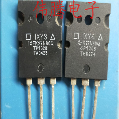 IXFK27N80Q 进口原装拆机 27N80 大功率场效应管 27A 800V TO-264