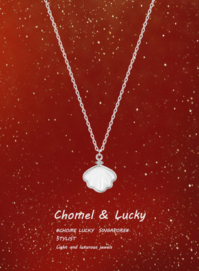 一贝子纯银项链~戴上就是一辈子~