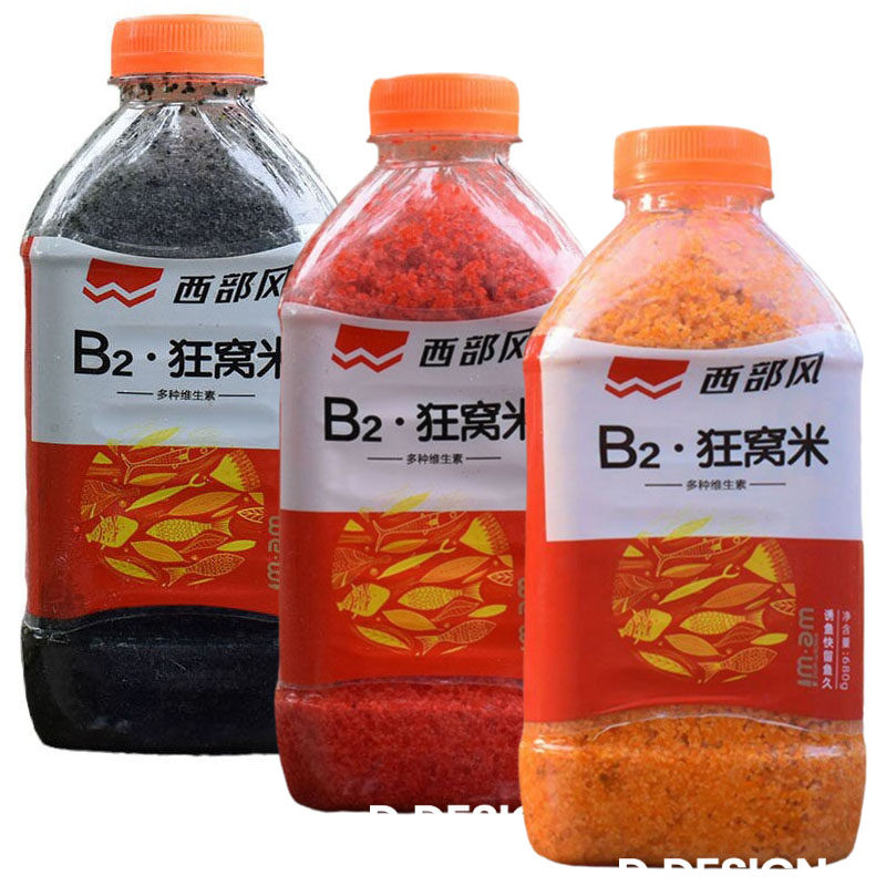 西部风B2狂窝米酒米鲫鱼打窝米湖泊野钓江河底窝料钓鱼饵料