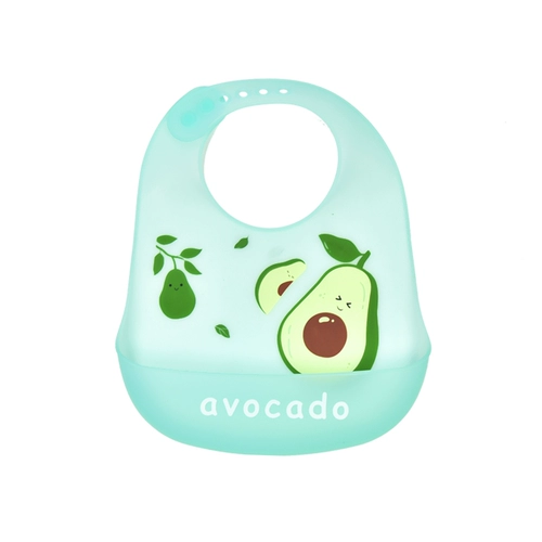 Детский нагрудник для еды для прикорма, летний силиконовый водонепроницаемый слюнявчик, с карманом