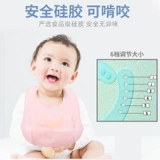 Детский нагрудник для еды для прикорма, летний силиконовый водонепроницаемый слюнявчик, с карманом