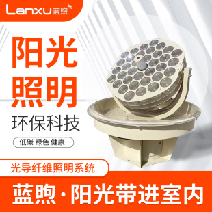 蓝煦 把阳光导入别墅地下室 采光收集器 光导纤维 阳光照明
