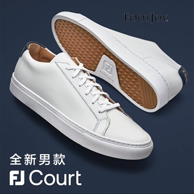FootJoy高尔夫男士球鞋轻量防水透气板鞋FJ无钉舒适golf男鞋新款