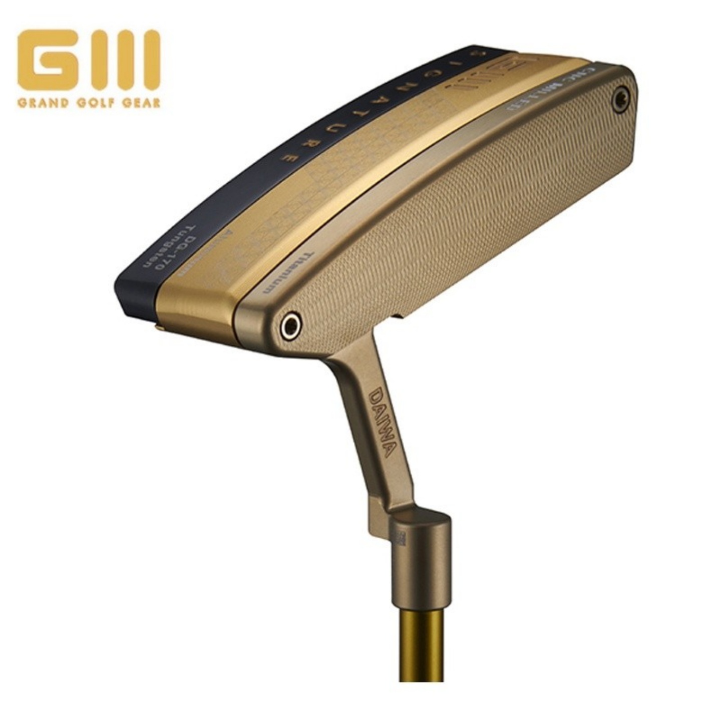 GIII神之鞭高尔夫推杆SIGNATURE签字版六直条形金色推杆稳定球杆