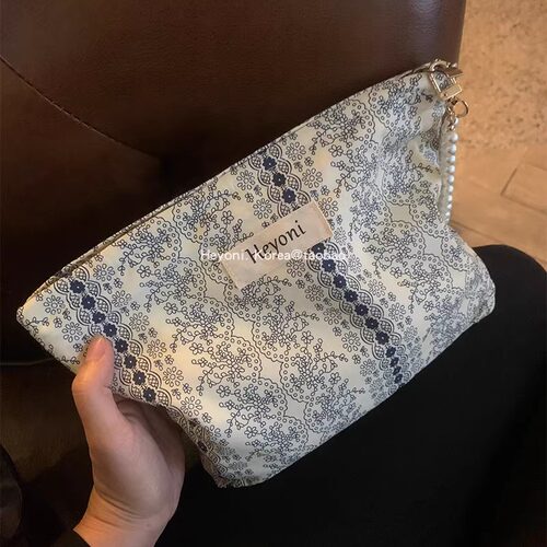 韩国小众碎花大容量洗漱化妆包