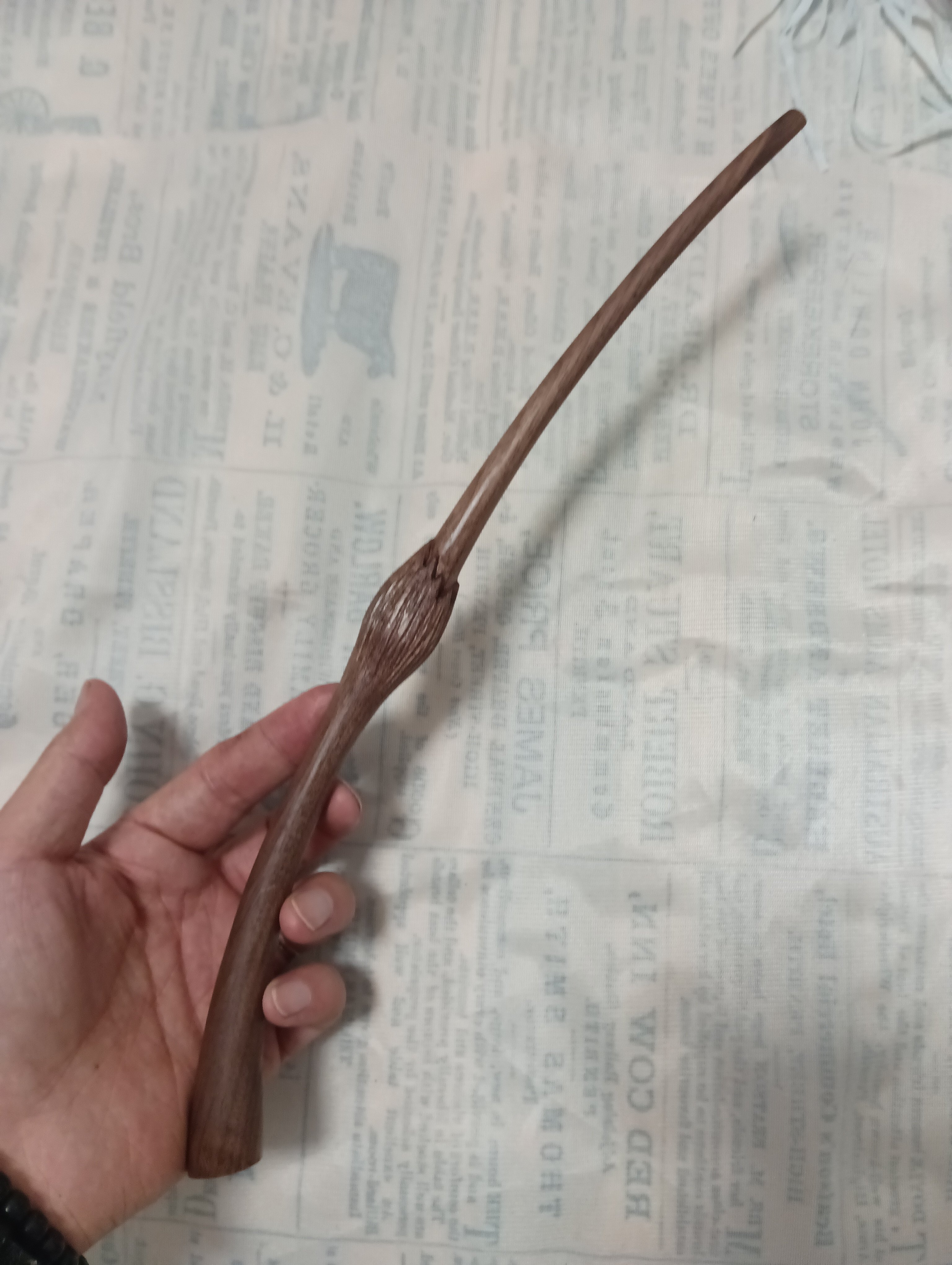 贝拉魔杖还原神奇动物魔杖定制来图定制木雕魔杖环球影城互动魔杖