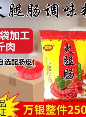 万银火腿肠调味料120g160g自制烤肠午餐肉香肠肉丸子调料增香回味