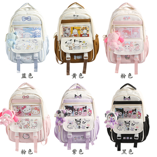 书包女高颜值初中生大容量小学生三到六年级轻便旅行背包双肩包