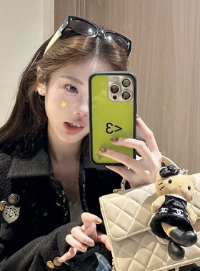 WF手机壳联名Charli XCX苹果17ProMax适用iphone16手机壳15个性艺术14/13/12创意防摔保护套少女欧美时尚