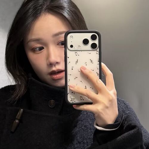 欧美WF手机壳联名爱的乐章适用苹果17Promax手机壳iphone16/15/14/13/12硬壳全包防摔情侣个性潮牌同款保护套