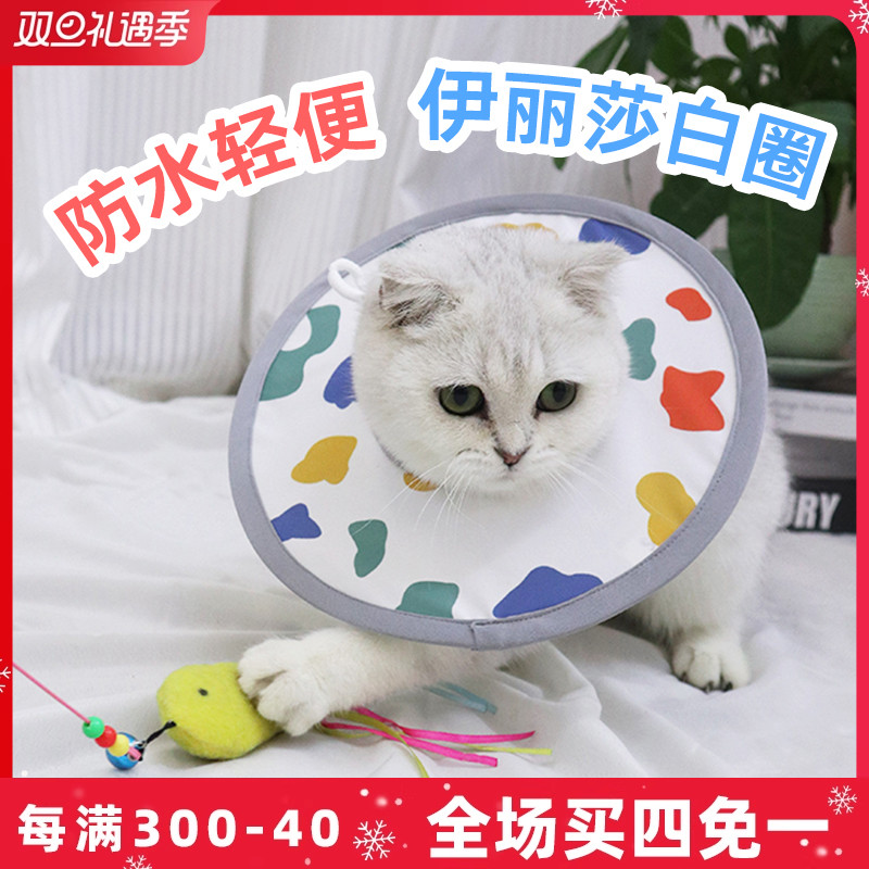 宠物伊丽莎白圈猫咪狗狗小兔子项圈防舔咬围脖脖圈耻辱圈宠物头套