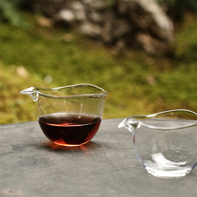不亦室  玻心璃语 洄漩公道 耐热玻璃匀杯茶海 玻璃公道杯