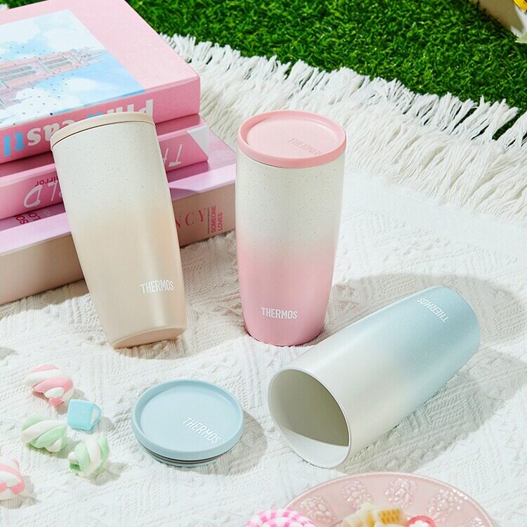 膳魔师陶瓷内胆保温杯办公室桌面咖啡杯便携水杯随行杯情侣杯TCDM