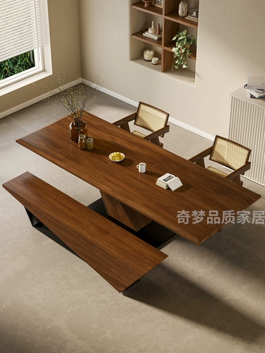 Прямоугольный дизайнерский минималистичный рабочий стульчик для кормления из натурального дерева для еды для стола