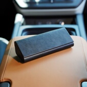 复古墨镜盒男女PU疯马皮革长方形眼镜盒太阳镜墨镜盒便携带防压款