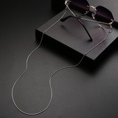 INS挂脖墨镜链眼镜绳 嘻哈风格 简约单色眼镜链男女复古个性 口罩链