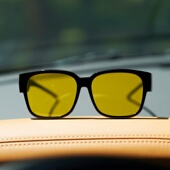 夜视镜开车专用男女款 近视套镜太阳镜晚上防远光灯高清偏光镜增亮