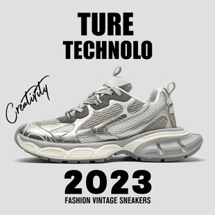 老爹鞋 运动鞋 女厚底增高复古男款 百搭情侣休闲鞋 流行爆款 巴黎3XL