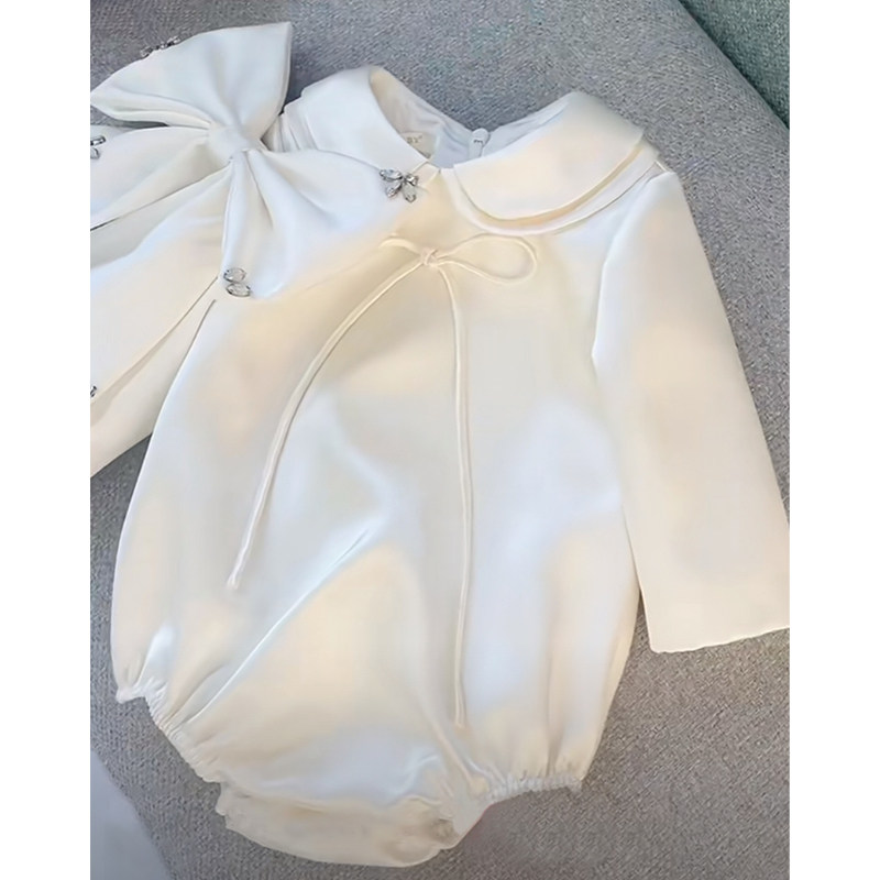 小公主周岁礼服女宝宝包屁衣2026新款韩系婴儿娃娃领连体衣春秋款,童装/婴儿装/亲子装,连身衣/爬服/哈衣,淘宝优惠券,粉丝福利购,淘宝优惠卷