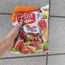 小蜜蜂软糖俄罗斯进口爆浆原乌克兰糖果如胜果汁夹心喜糖零食年货