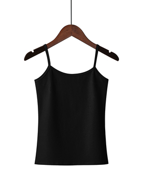 小吊带背心女夏外穿95棉性感露背大码内搭修身打底衫无袖T恤上衣
