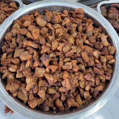 【猪油渣 油脂了】农家土猪黑猪肉东北农村散养黑猪肉0添加