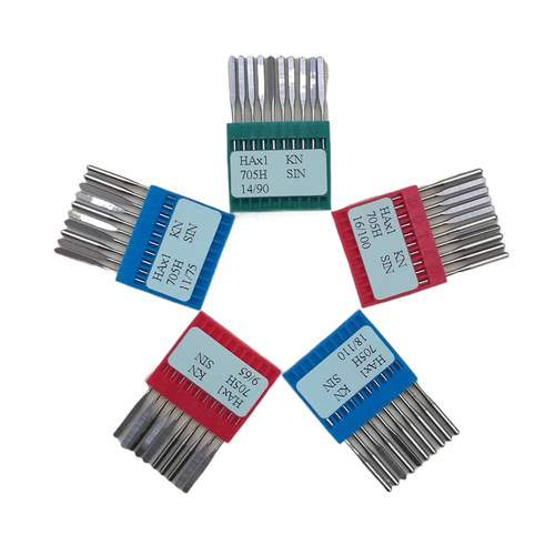 德国进口多特HA1针 家用缝纫机圆头KN机针 家用脚踩脚踏扁头机针